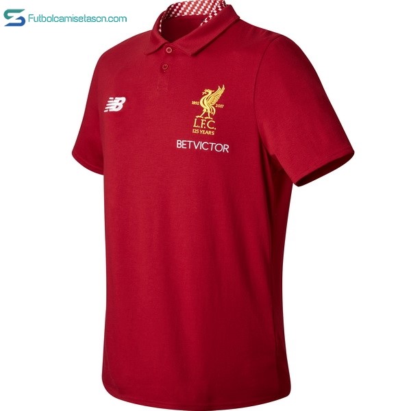 Polo Liverpool 2017/18 Rojo